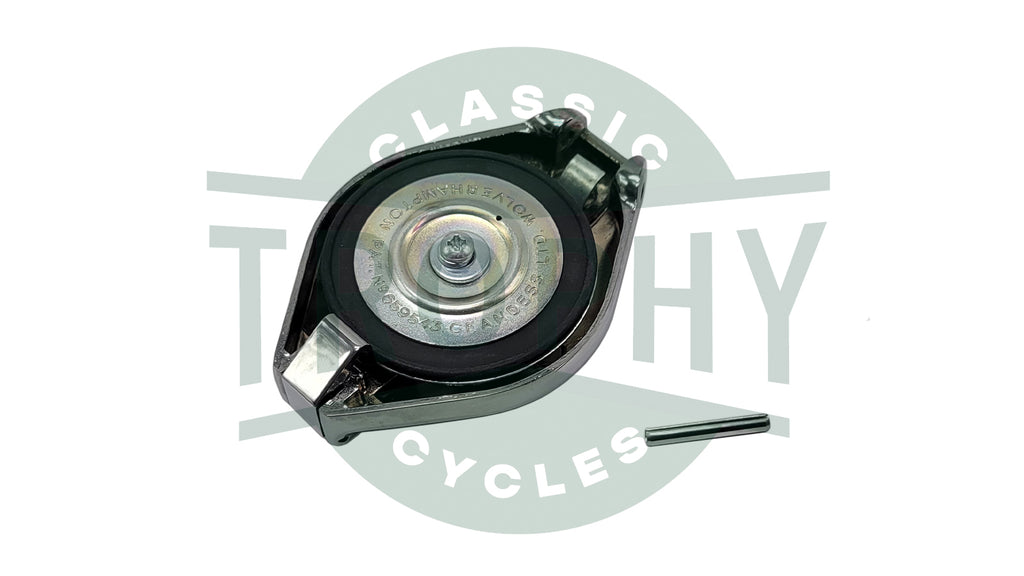 06-0681 - Norton BSA Chrome Flip Top Fuel Filler Cap Ceandess 68-8190