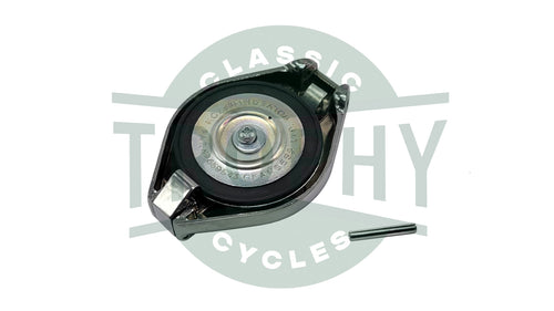 06-0681 - Norton BSA Chrome Flip Top Fuel Filler Cap Ceandess 68-8190