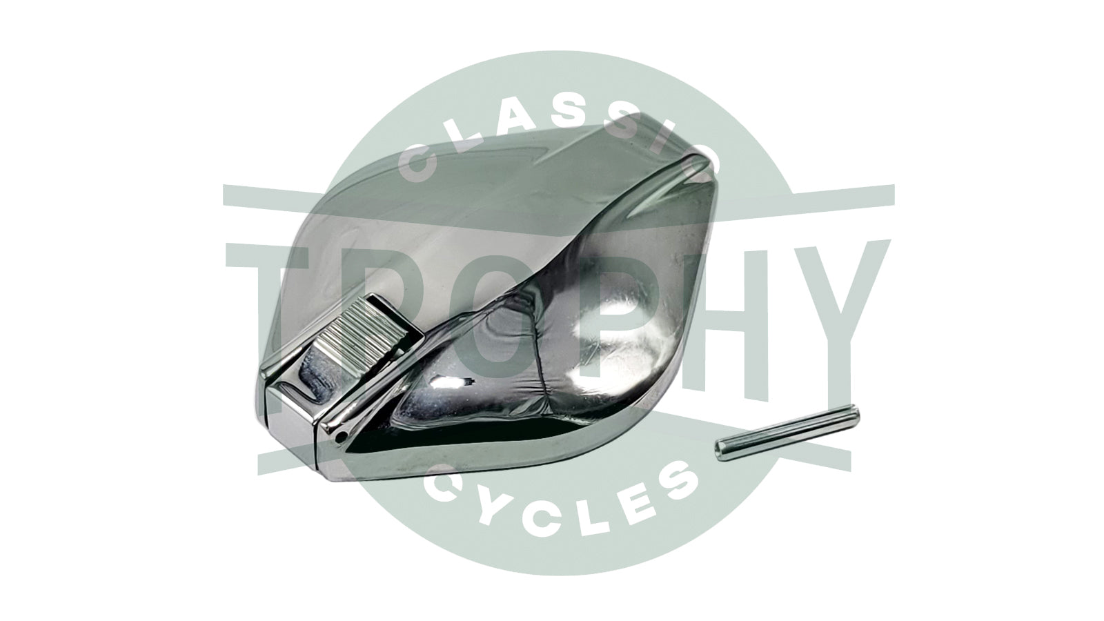 06-0681 - Norton BSA Chrome Flip Top Fuel Filler Cap Ceandess 68-8190