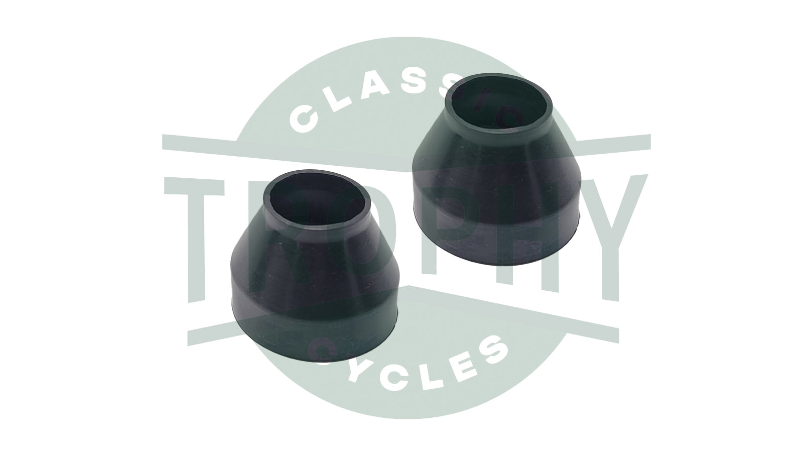 06-1115 - Norton 750 850 Commando Rubber Fork Dust Cover Boots 1968-75 (2) 06-1118