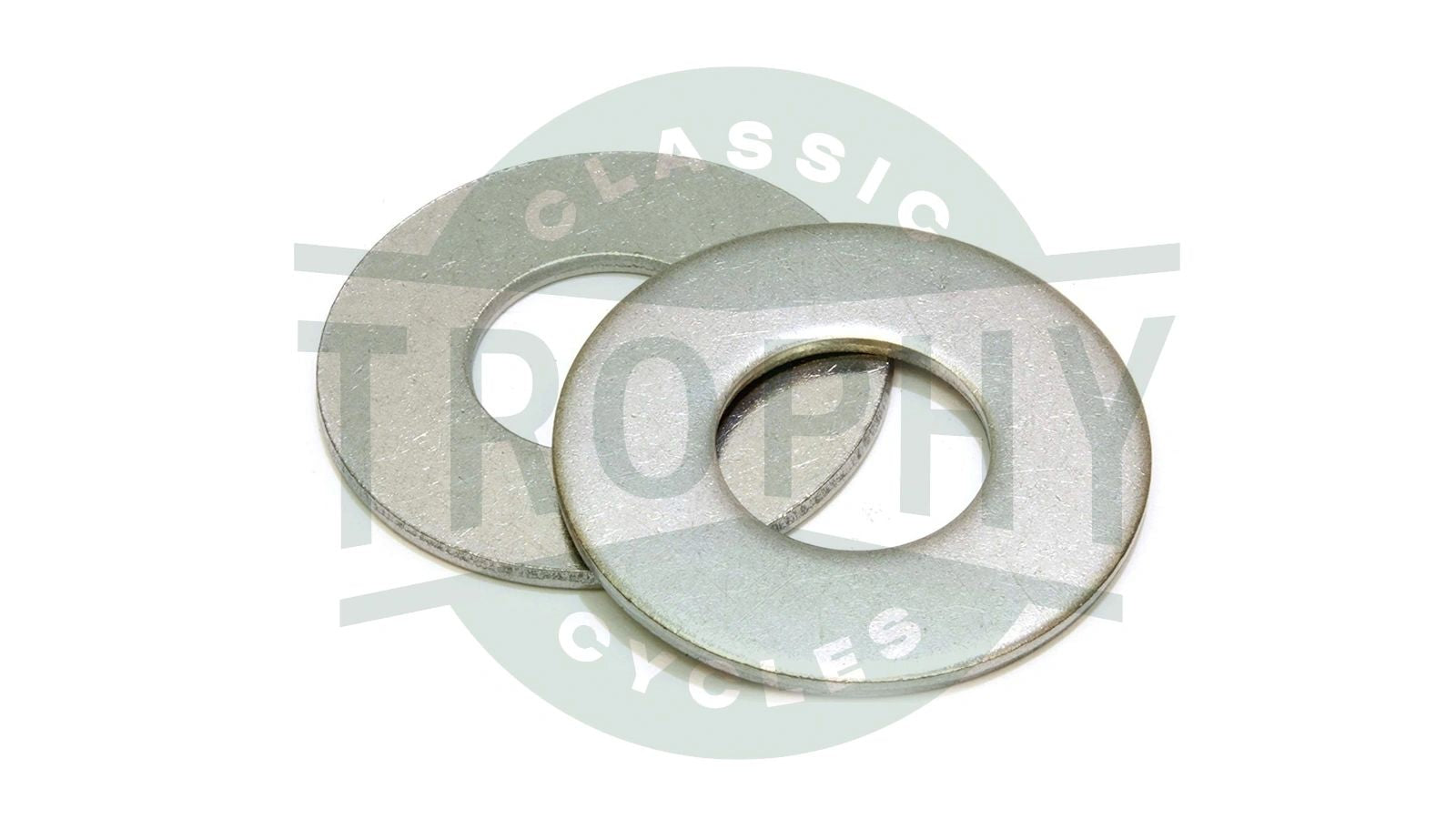 06-7517 - Norton Atlas Commando Roadholder Fork Damper Tube Steel Washers (2)