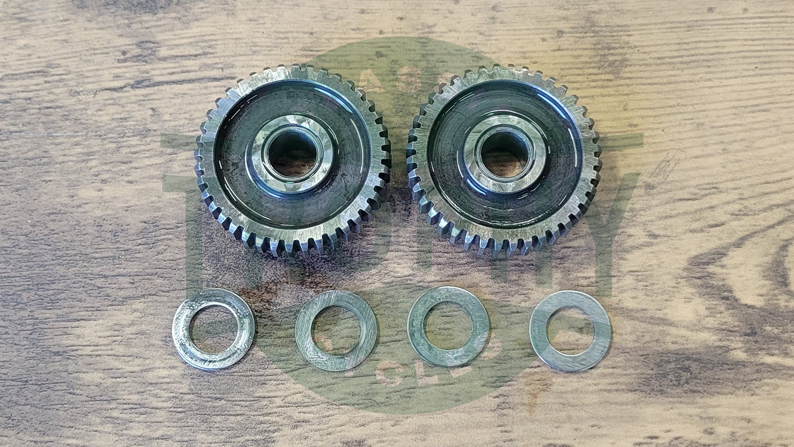 140120 - Royal Enfield Bullet 350 500 Idler Pinion Timing Gears (2) Used