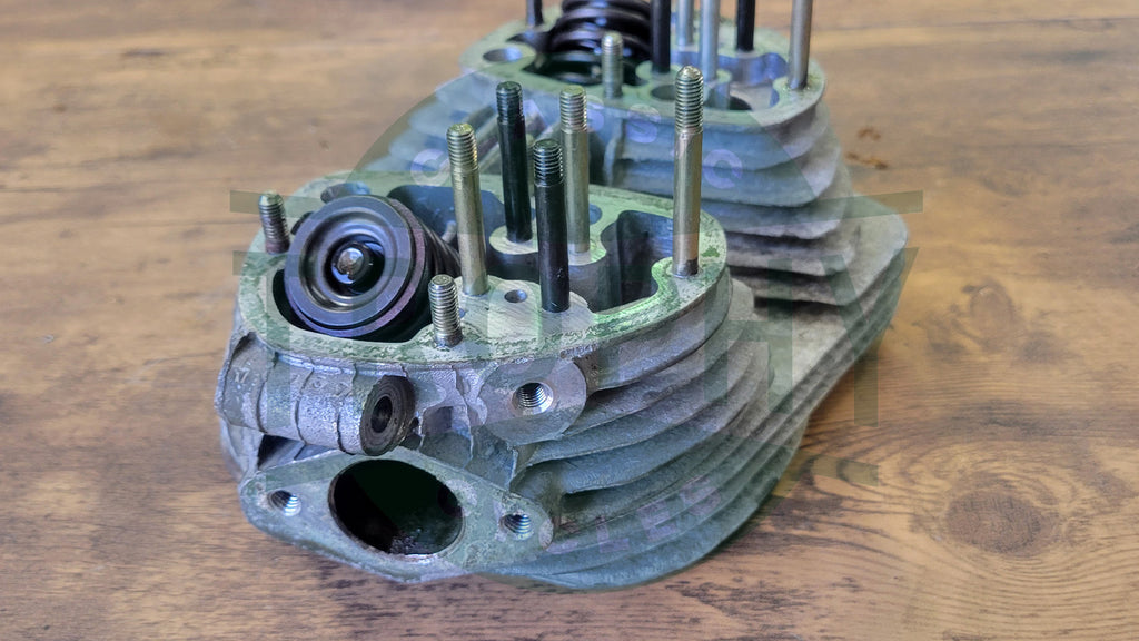 144500 - Royal Enfield Bullet 500 535 Cylinder Head Assembly 1989-2007