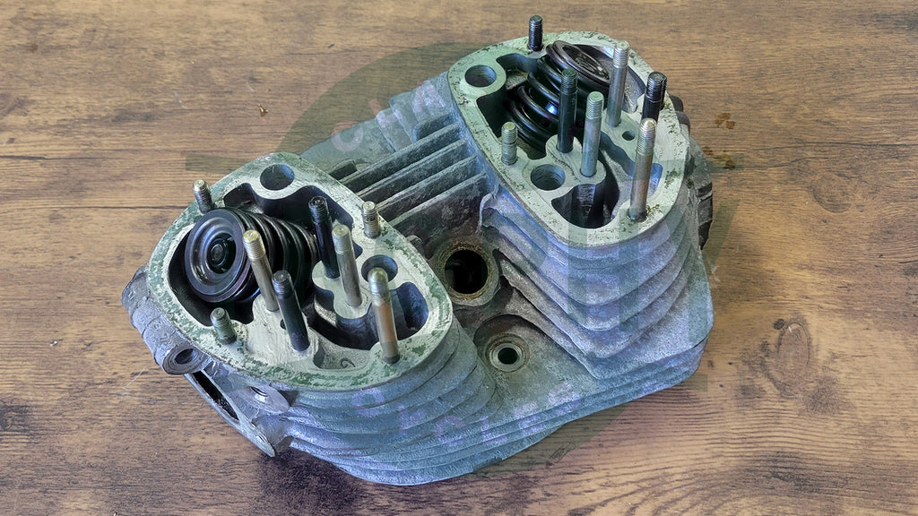 144500 - Royal Enfield Bullet 500 535 Cylinder Head Assembly 1989-2007