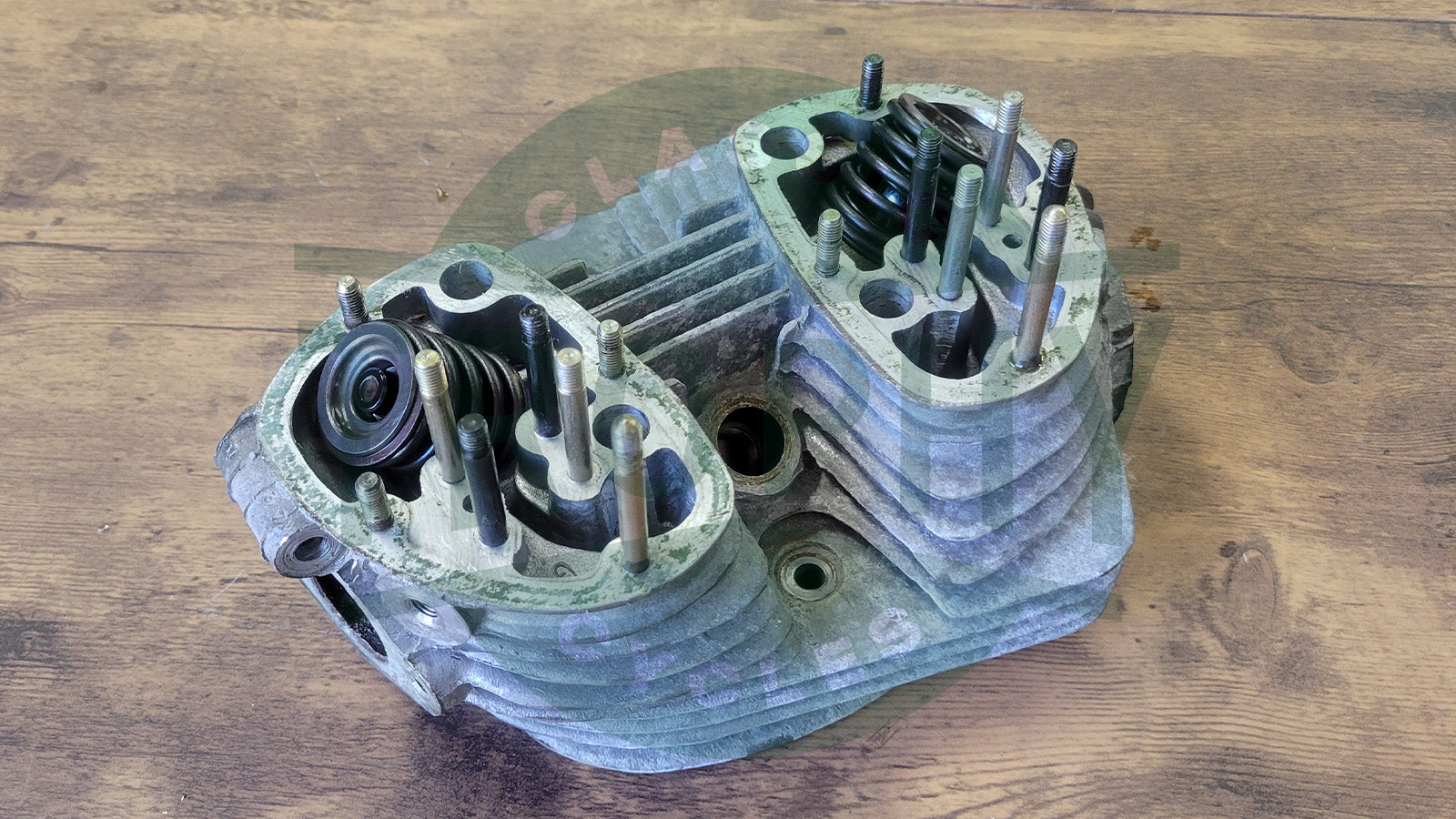 144500 - Royal Enfield Bullet 500 535 Cylinder Head Assembly 1989-2007