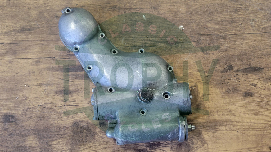 Royal Enfield Bullet 500 Timing Cover Assembly with Oil Pumps & Mounting Hardware