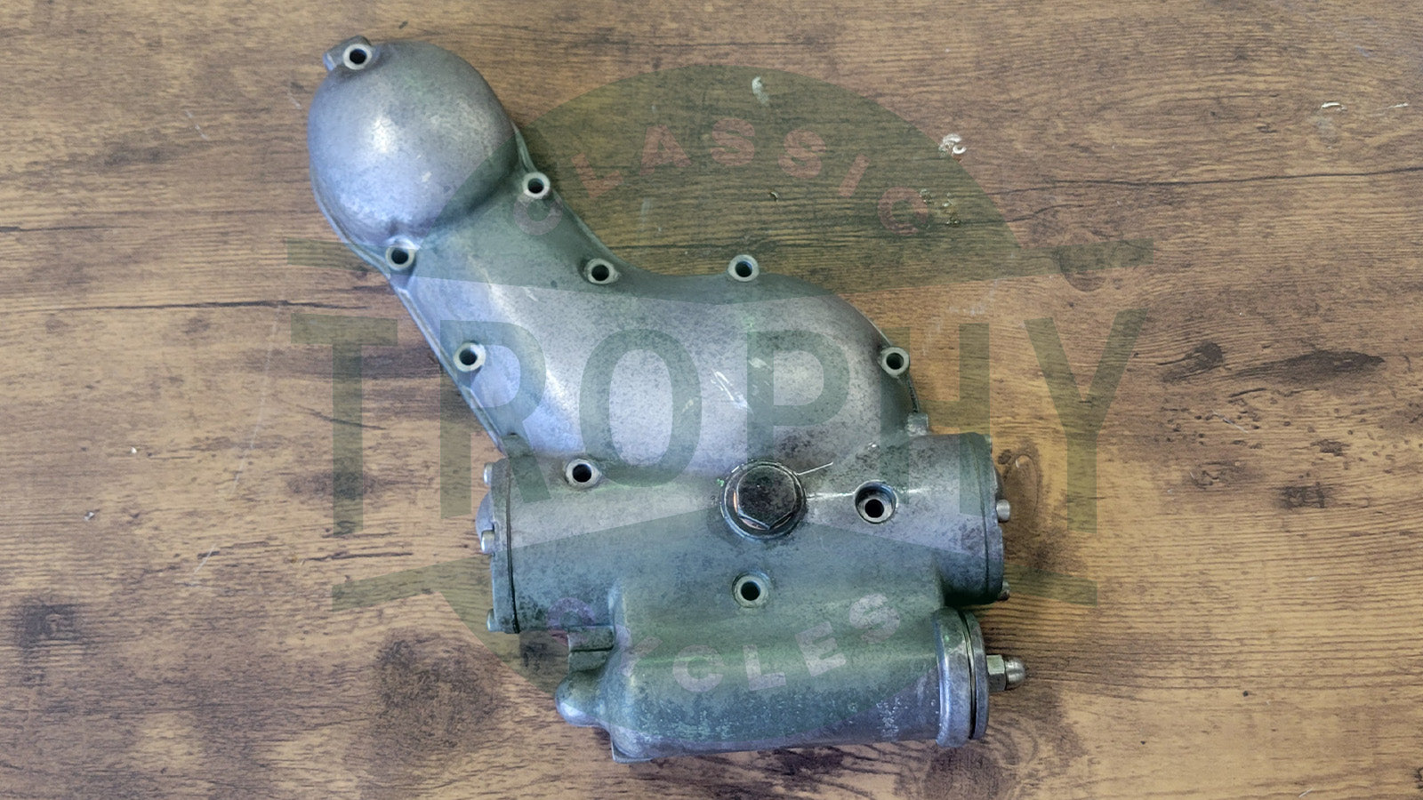 Royal Enfield Bullet 500 Timing Cover Assembly with Oil Pumps & Mounting Hardware