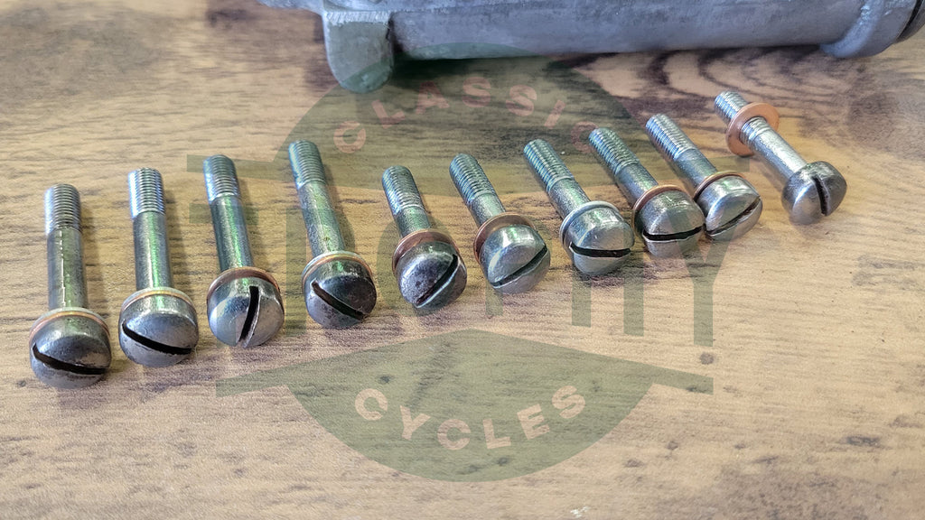 Royal Enfield Bullet 500 Timing Cover Assembly with Oil Pumps & Mounting Hardware