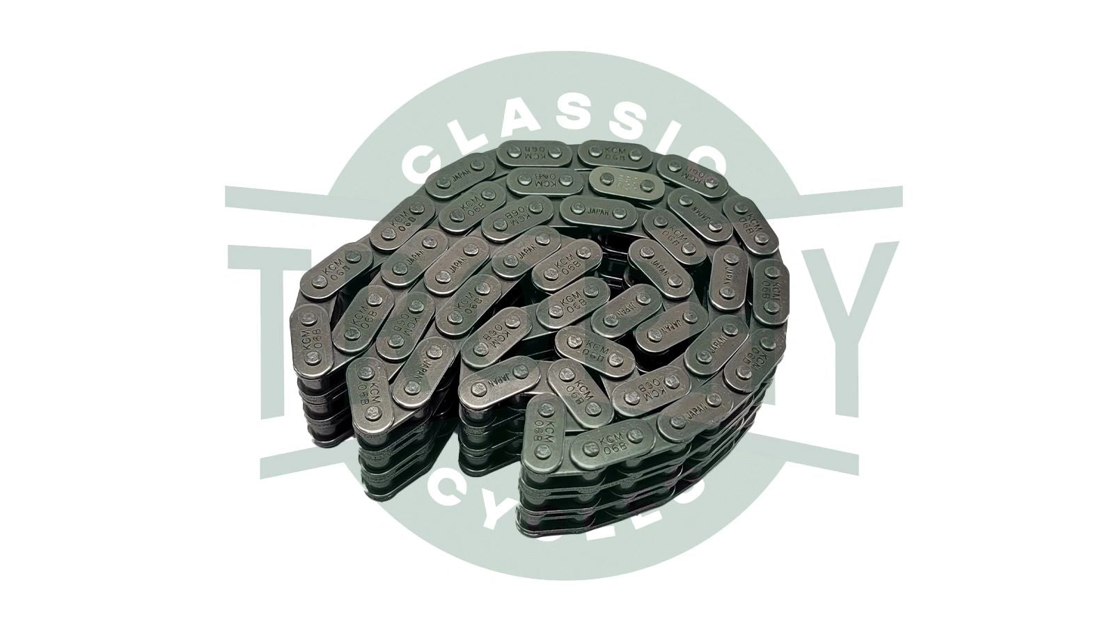 60-4125 J - Triumph 750 T140 TR7 Triplex Primary Chain KCM Japan