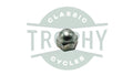 21-0550 C - Triumph 750 T140 TR7 Cad Plated Acorn Dome Rocker Spindle Nut 1973 Onward UNF S550