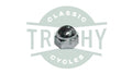 21-0550 - Triumph 750 T140 TR7 Chrome Acorn Dome Rocker Spindle Nut 1973 Onward UNF S550
