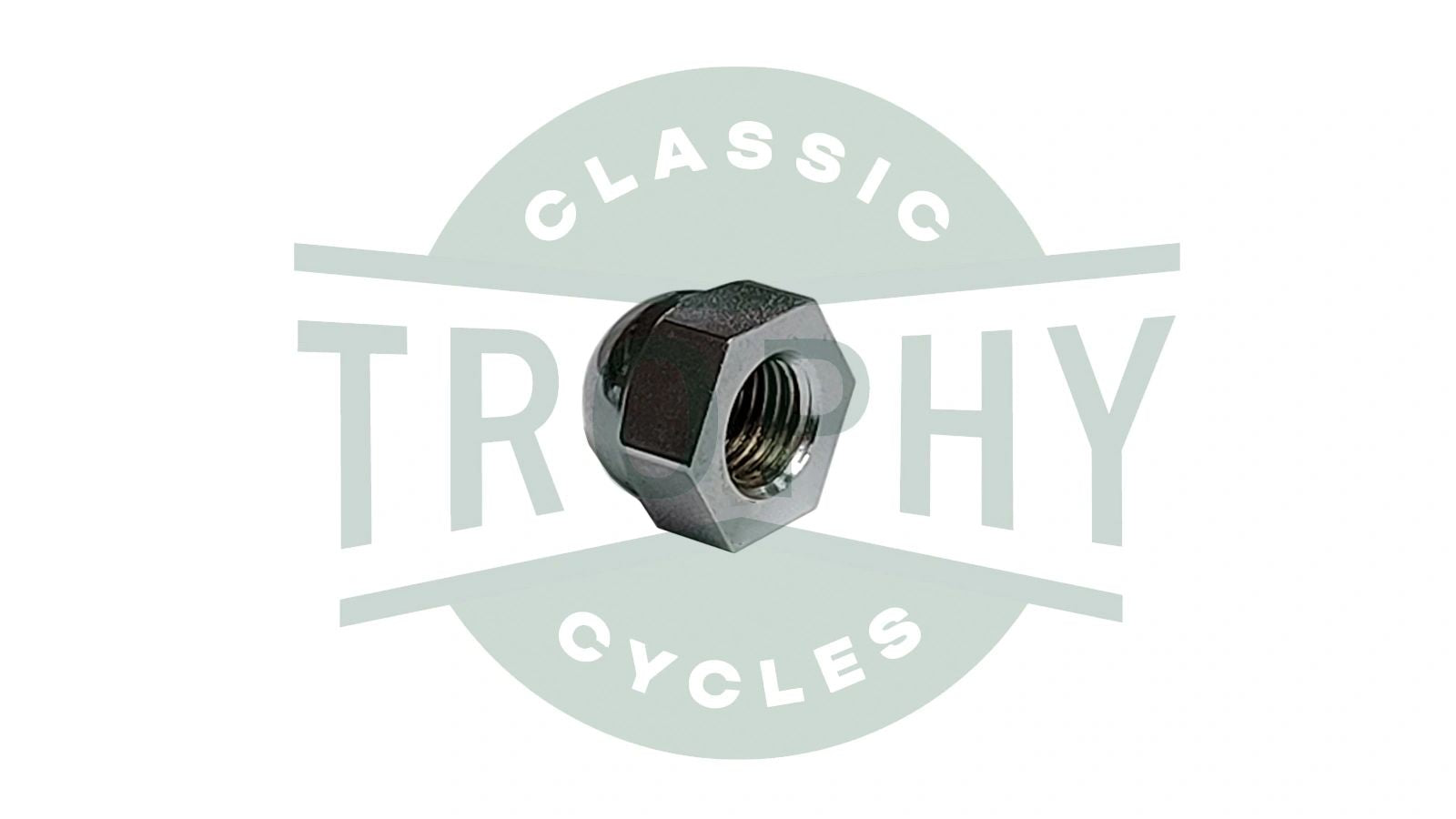 70-1435 - Triumph 650 T120 TR6 6T Chrome Acorn Dome Rocker Spindle Nut CEI to 1972 E1435