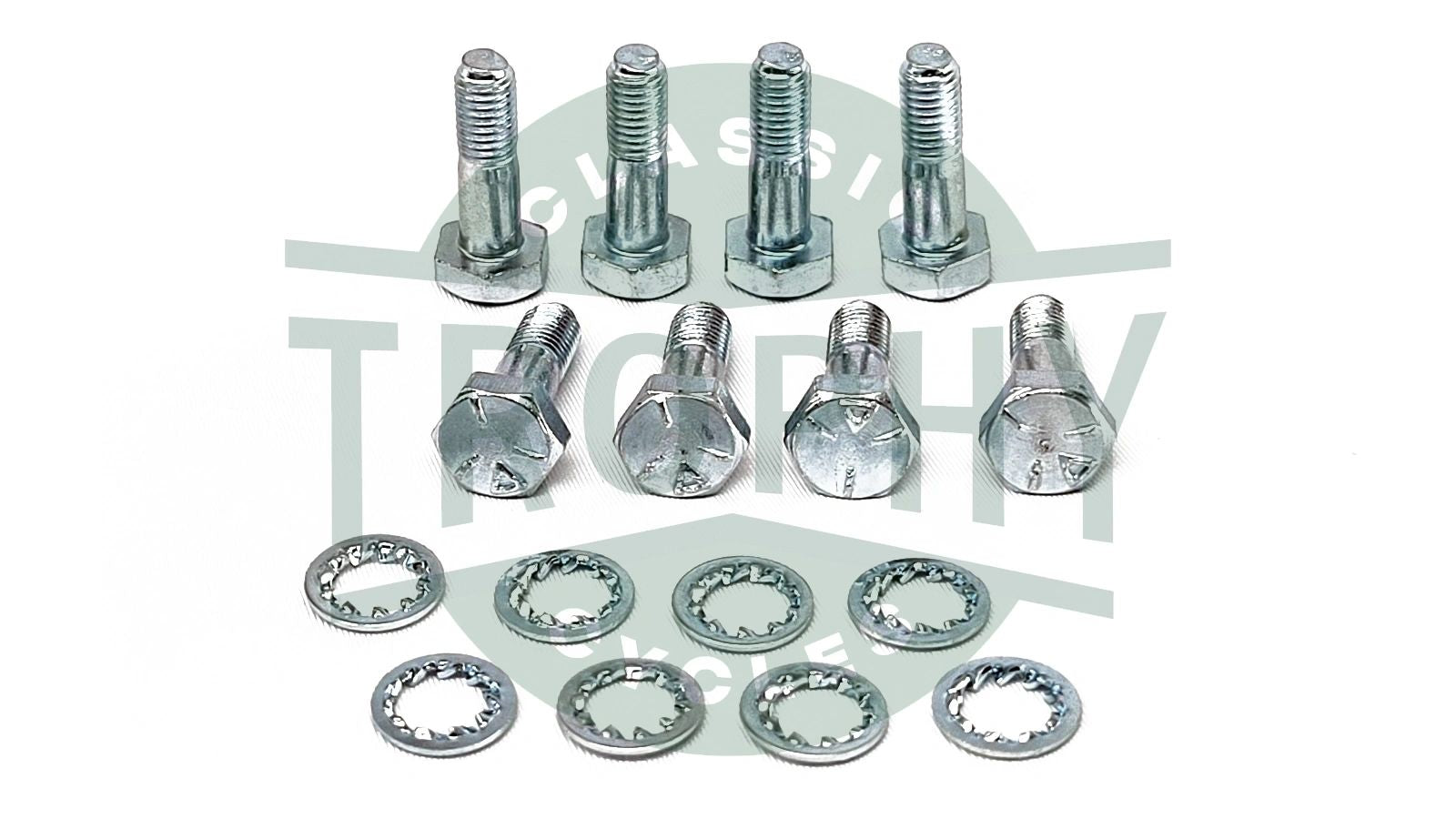 21-2010T - Triumph 500 650 Rear Sprocket Bolt & Washer Kit UNF 1969-70