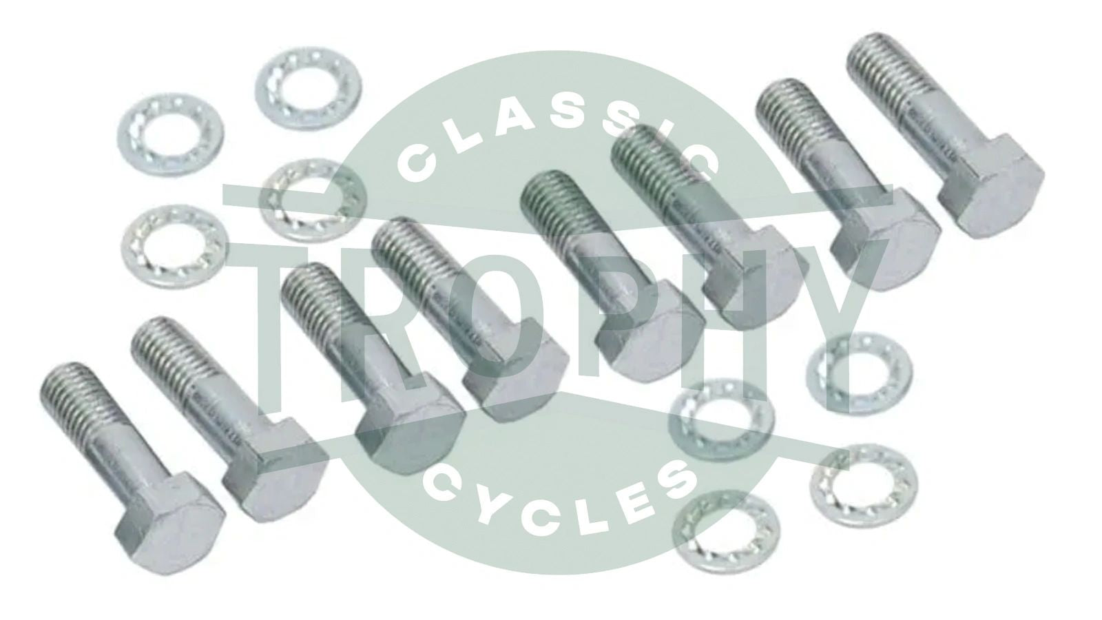 37-1500 70-1612 - Triumph 350 500 650 Rear Wheel Sprocket Bolt & Washer Kit CEI 1964-68