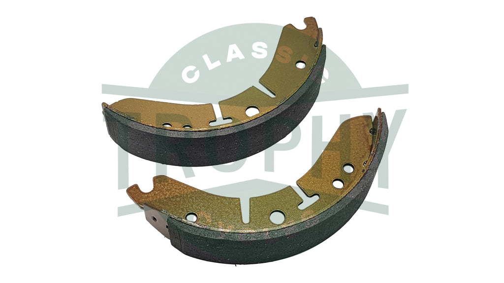 37-3713 - Triumph BSA 650 750 Conical Hub Front Brake Shoe Set 8" 1971-73 W3713 19-7744