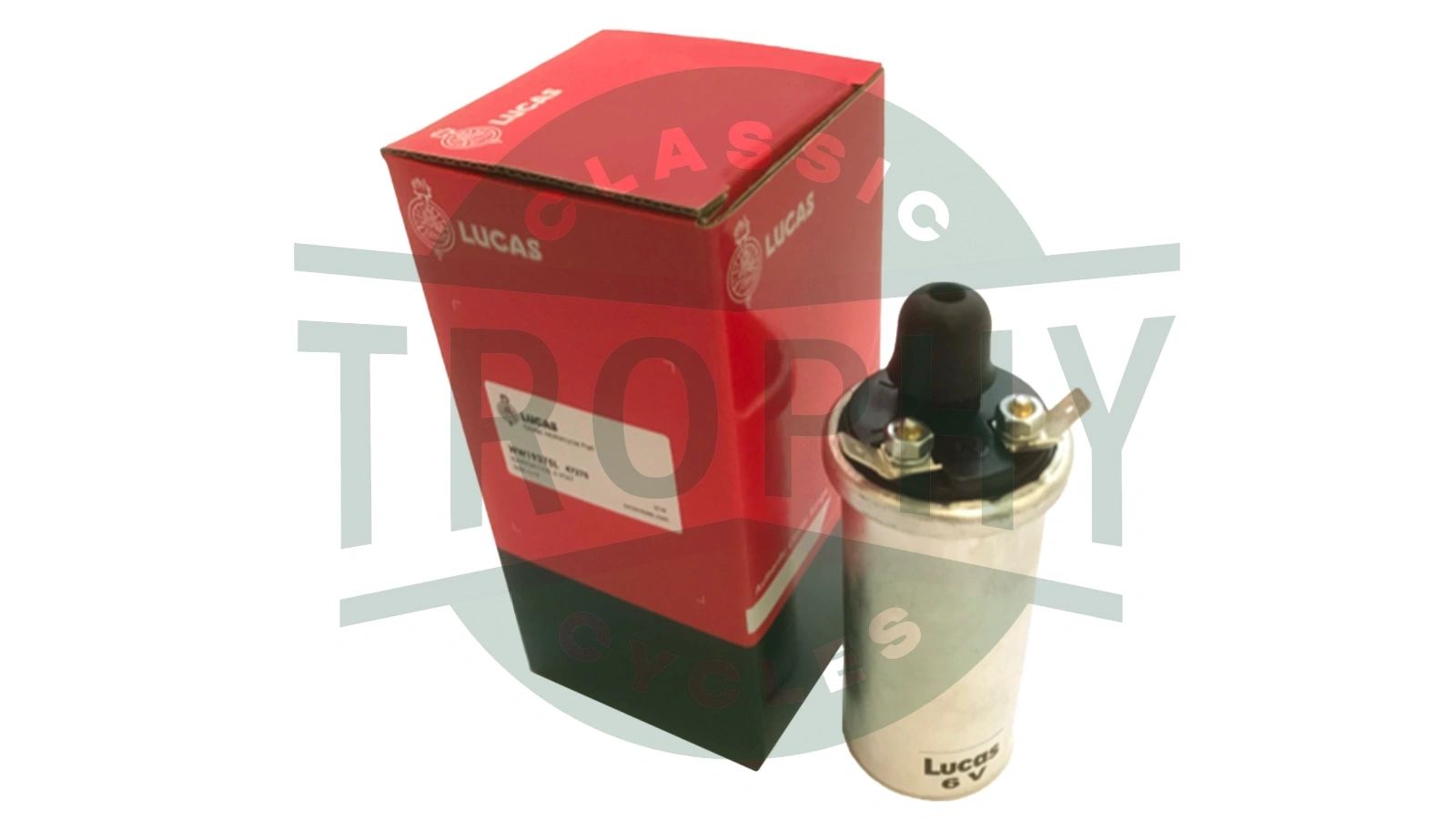 45275 L - Lucas 6v 6 volt Ignition Coil Triumph Norton BSA (1)