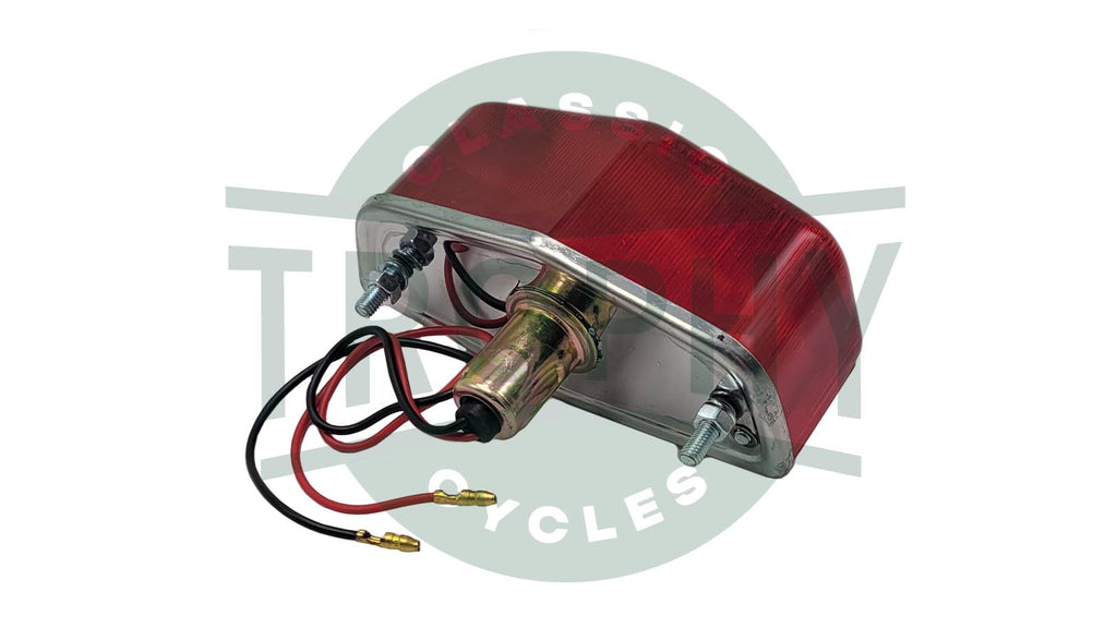 53454 T - Lucas Type 564 Rear Taillight Assembly Triumph Norton BSA Emgo
