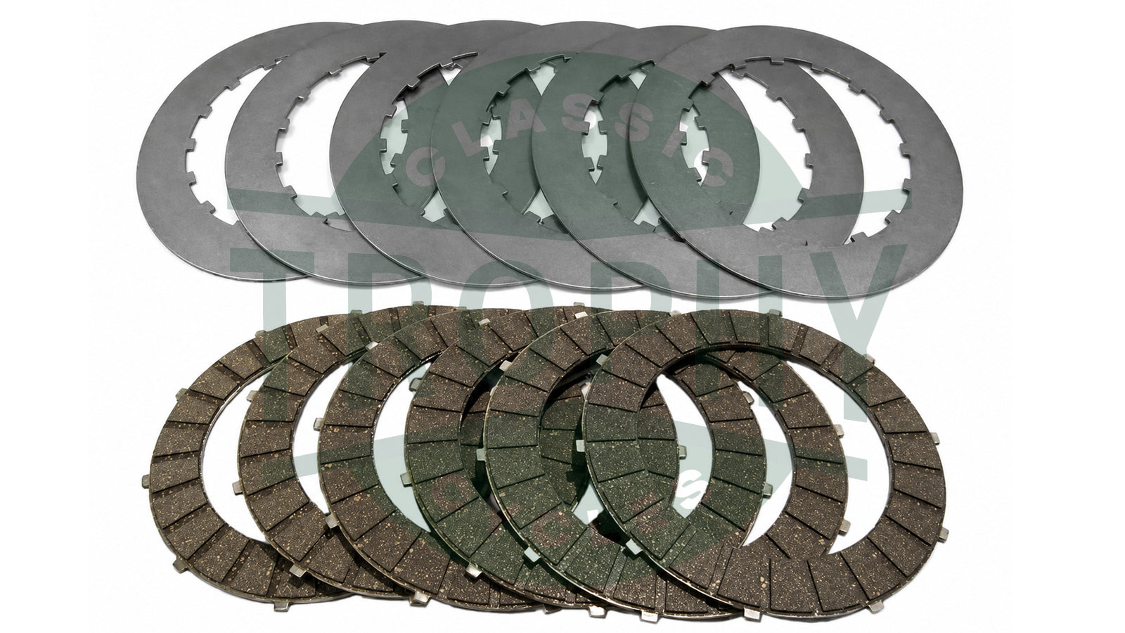 TCC-57-1362-1363 - Triumph BSA 250 350 500 650 750 Single Twin Clutch Plate Set
