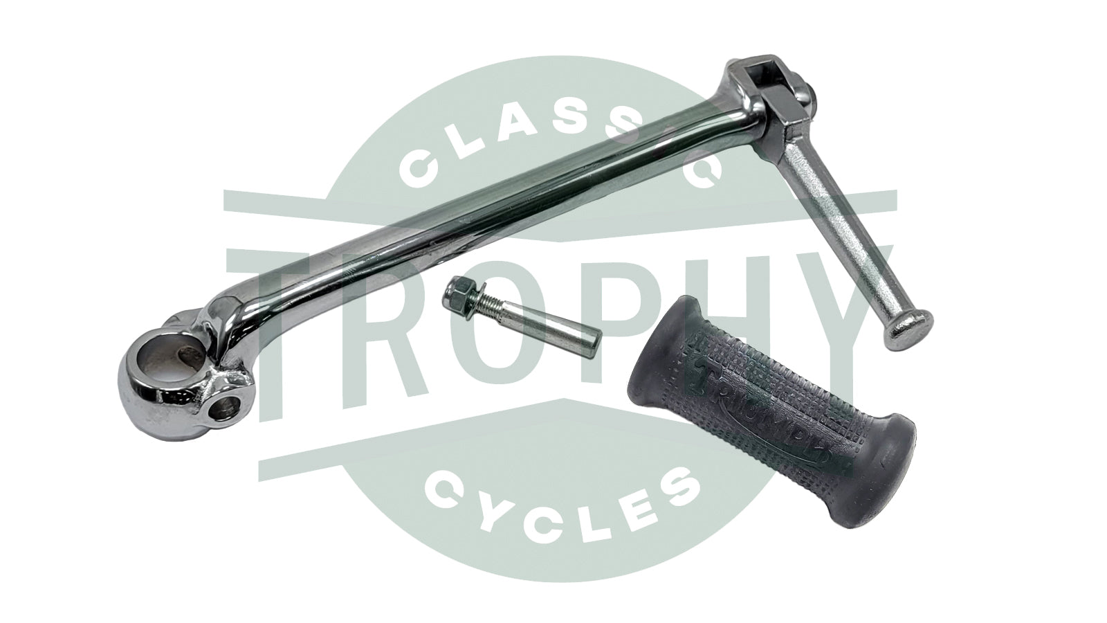 TCC-57-7018-KIT - Triumph BSA 650 750 Chrome Kickstart Lever Kickstarter Kit