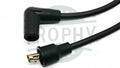60-2207 - Triumph Norton BSA 10" 7mm Copper Core Spark Plug Wires Leads (2) D2207