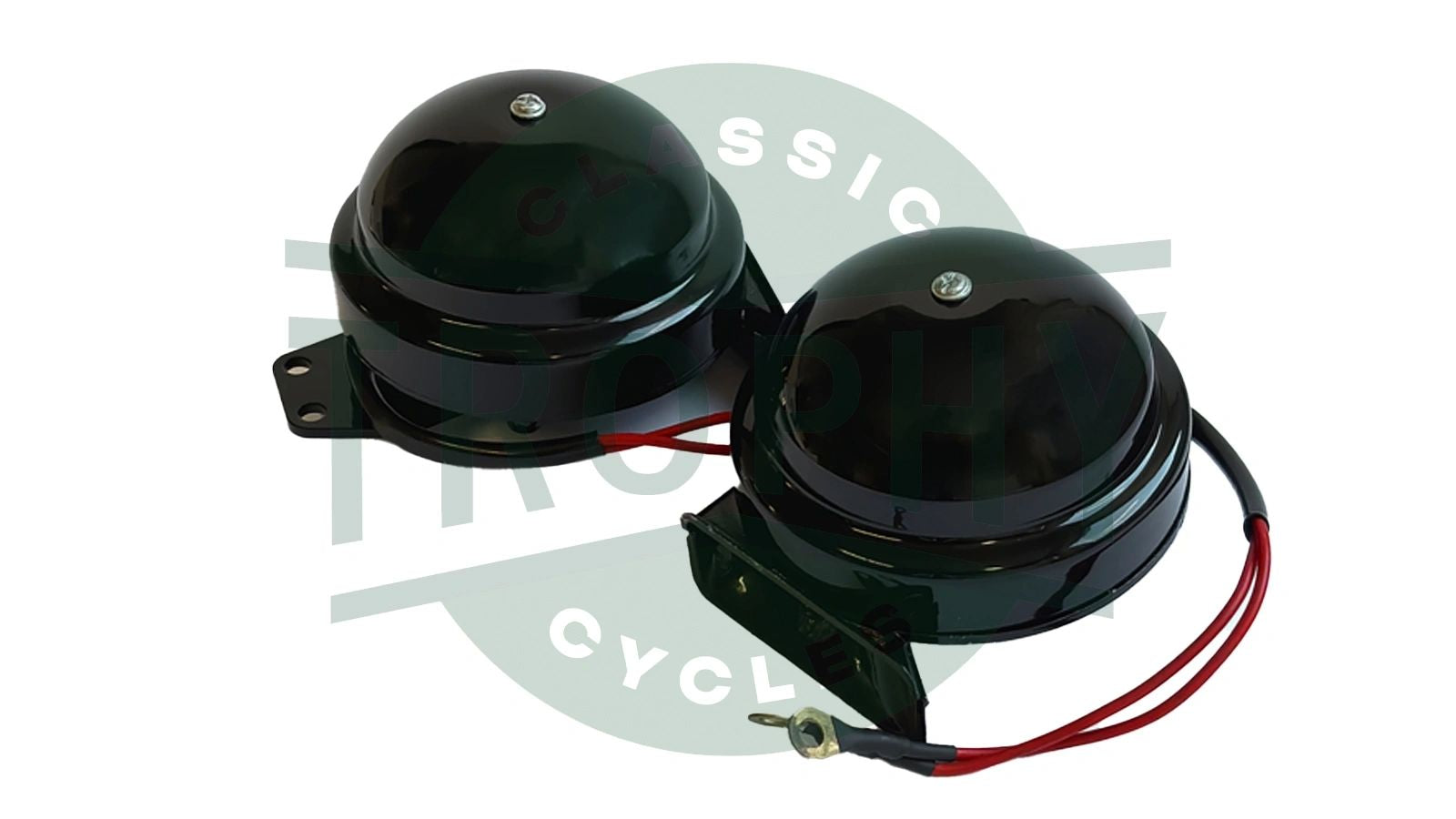 60-2256 60-2257 - Triumph BSA 1970 Windtone Clearhooter High / Low Horn Set Pair