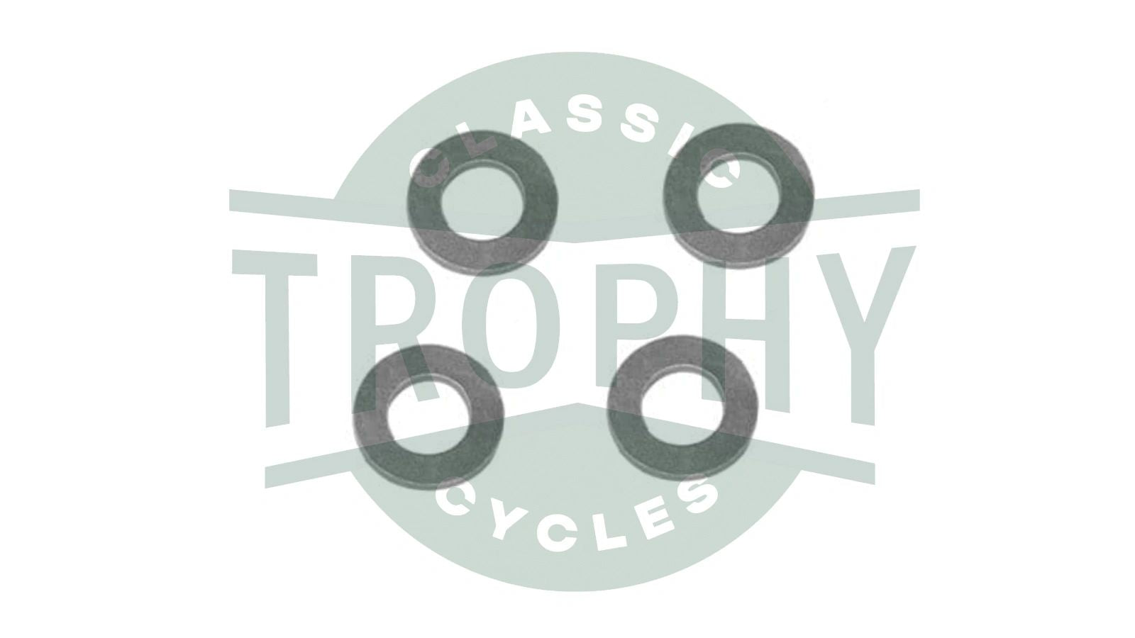 60-2329 - Triumph 350 500 650 750 Small Clearance Flat Washers (4) S25-13
