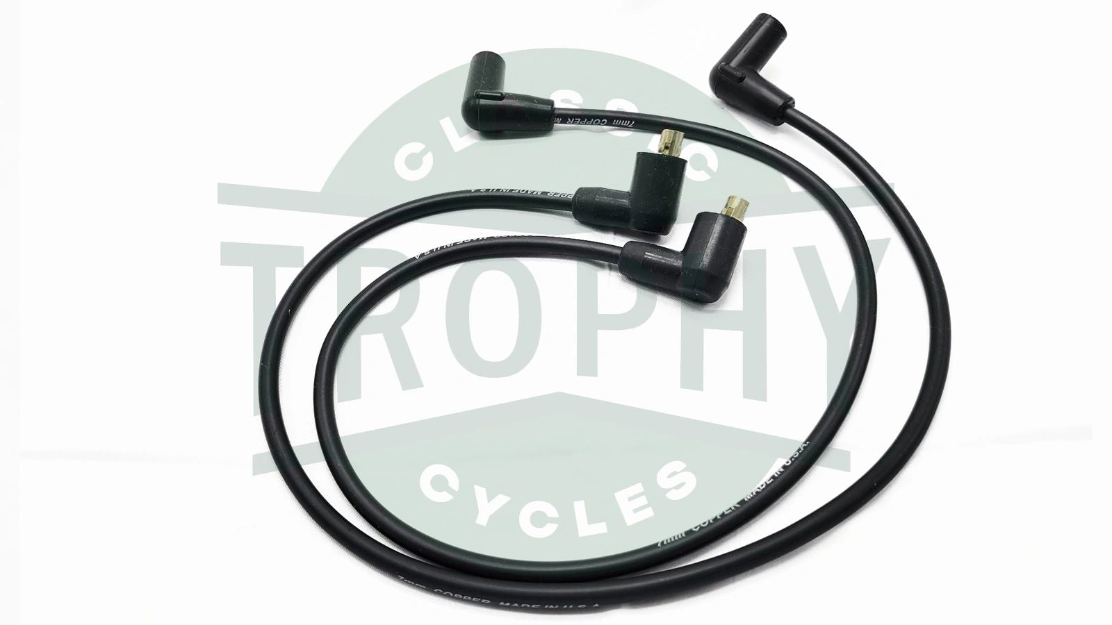 60-3923 - Triumph BSA 24" 7mm Copper Core Spark Plug Wires Leads OIF (2)