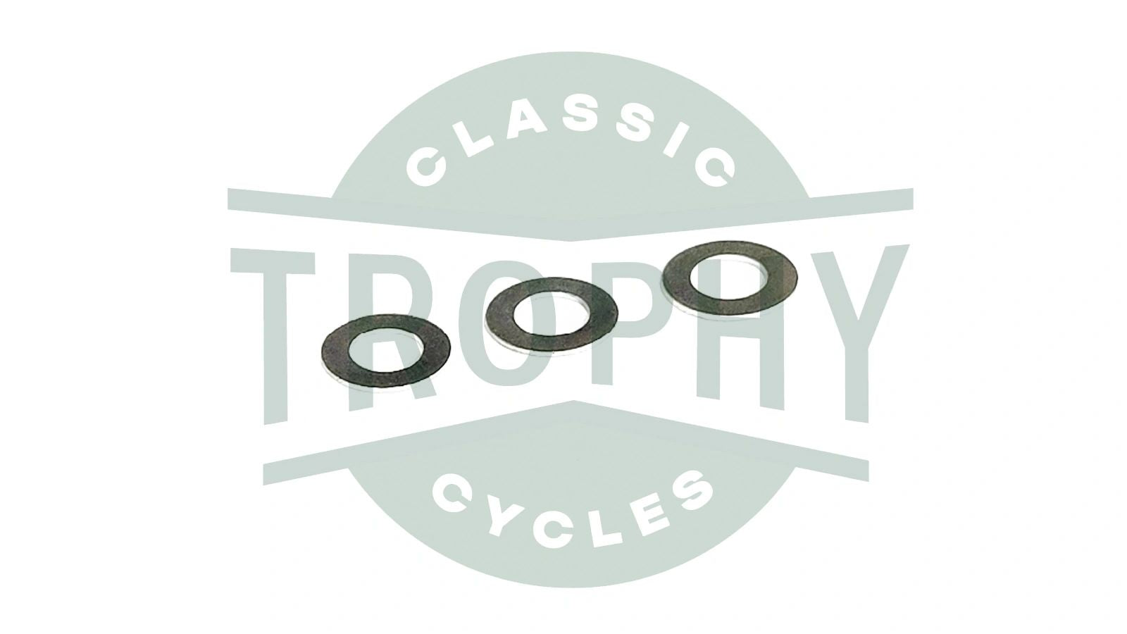 70-3302 - Triumph 350 500 650 750 Rocker Box 1/4" Plain Flat Washers (3) E3302
