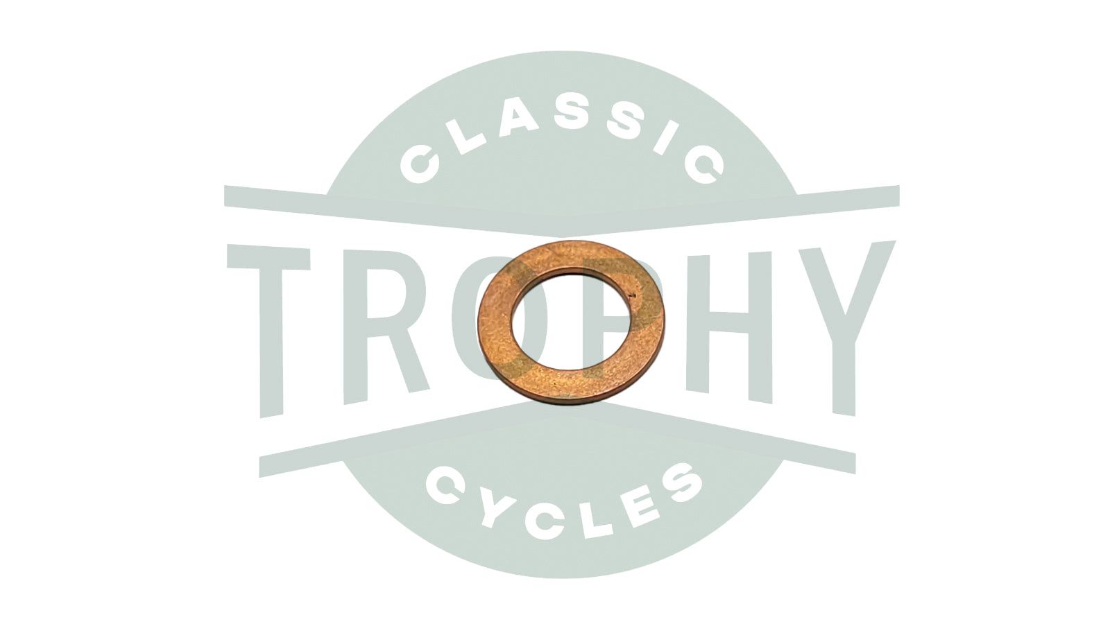82-1880 - Triumph 650 750 Primary Dome Nut 5/16" ID Copper Sealing Washer F1880