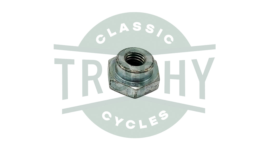 82-8034 - Triumph 500 650 Battery Box Strap Stepped Spigot Nut F8034