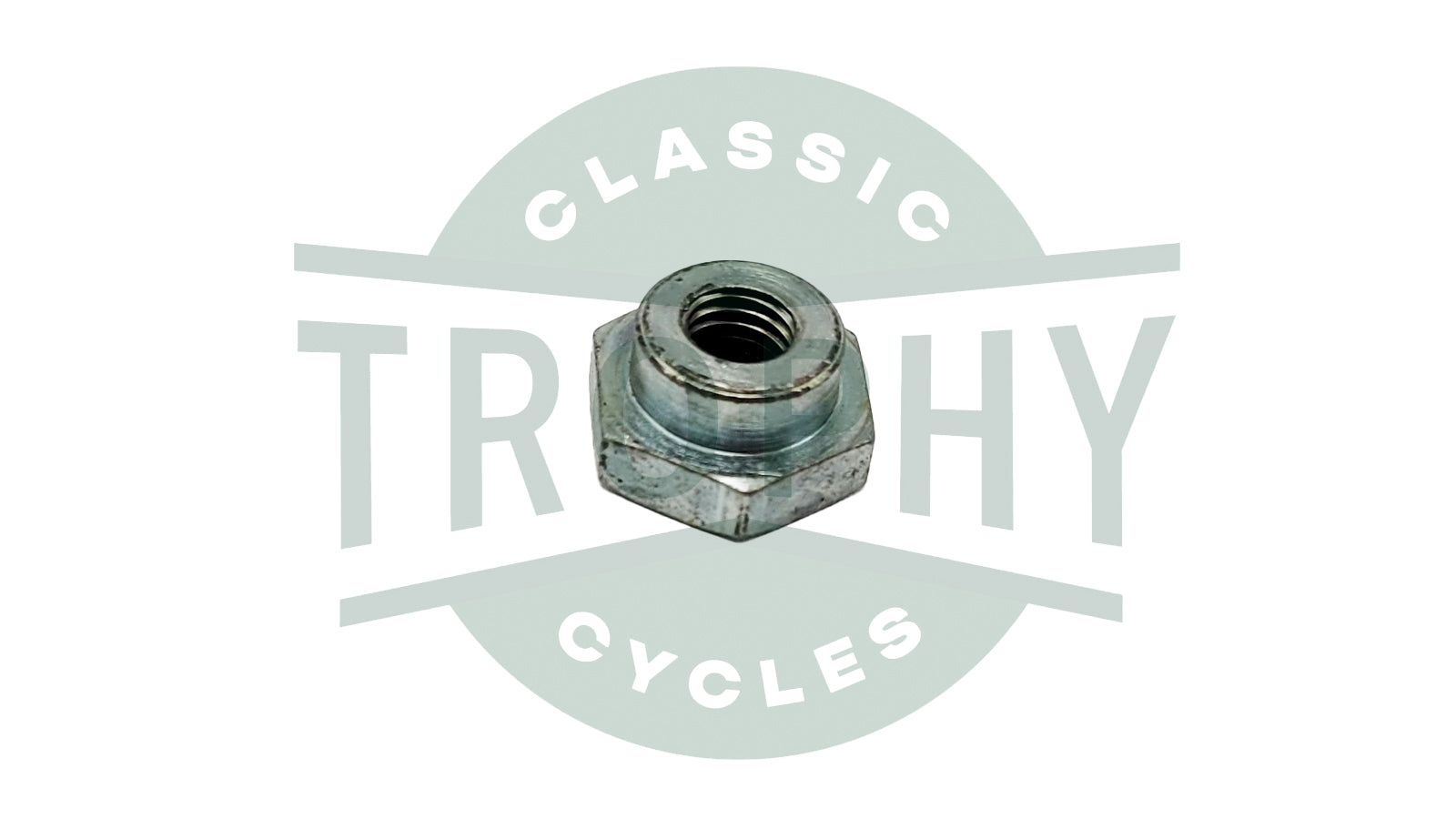 82-8034 - Triumph 500 650 Battery Box Strap Stepped Spigot Nut F8034