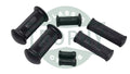 82-9279 B - Triumph 350 500 650 Footrest Rubber Set Block Letter