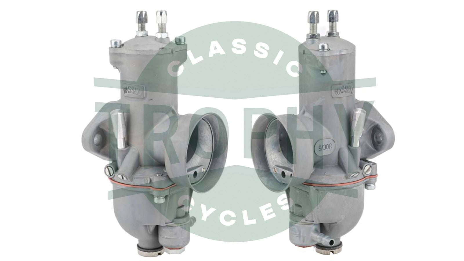 TCC-930-PAIR - Wassell Evolution 30MM Carburetor Carb Set Amal Premier Type