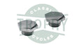 97-1658 - Triumph 500 650 Chrome Fork Top Nuts CEI 1964-67 (2) H1658