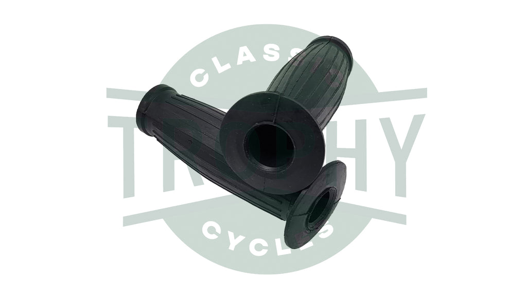 97-2142 97-2125 T - Emgo Gran Turismo Style Grips for 7/8" Handlebars Triumph Norton BSA etc.