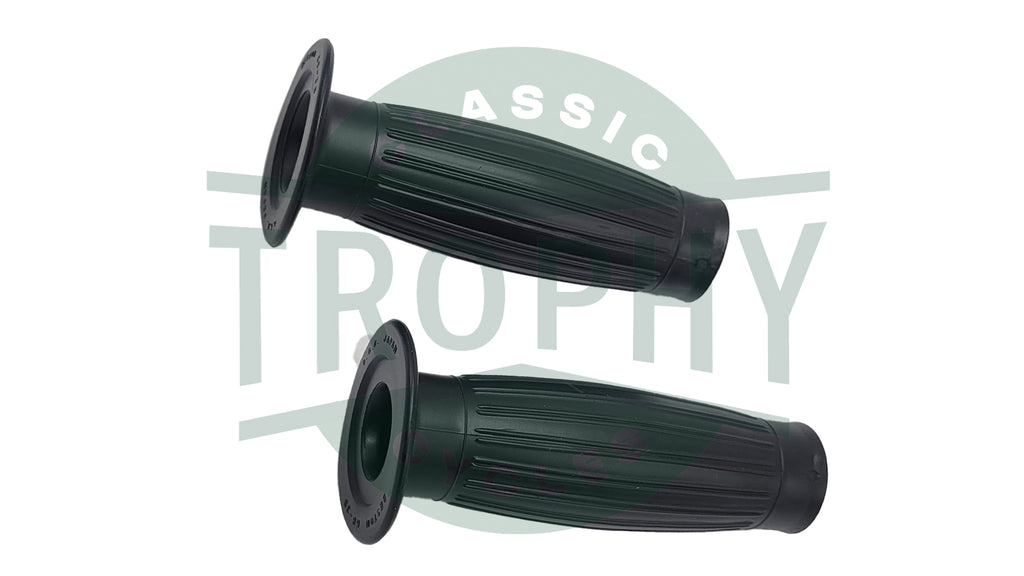 97-2142 97-2125 - OGK Gran Turismo Style Grips for 7/8" Handlebars Triumph Norton BSA etc.