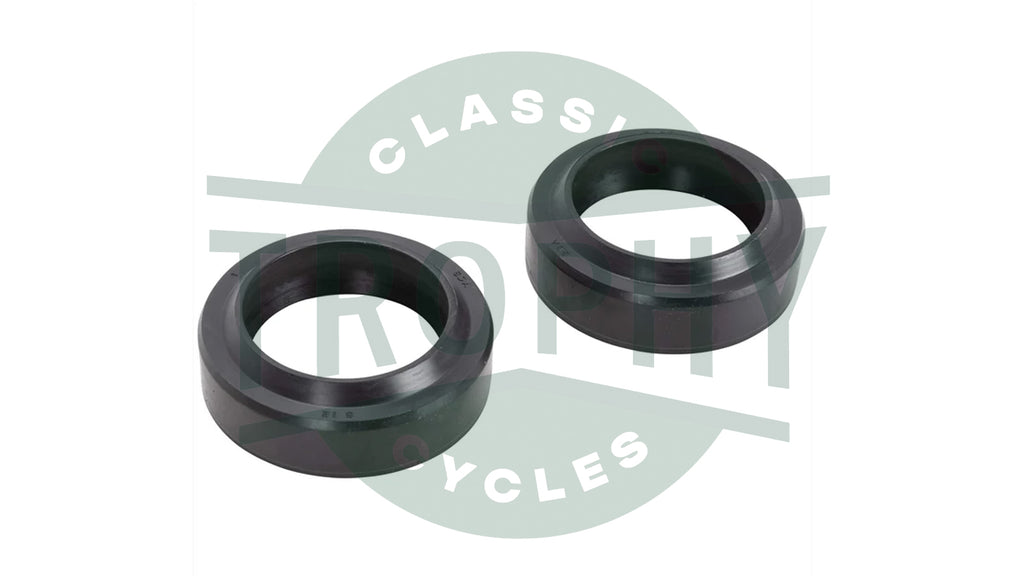 97-4001 - Triumph BSA Conical Hub Disc Brake Oil in Frame Fork Seals (2) H4001