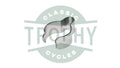 97-4112 - Triumph BSA 250 500 650 750 Chrome Handlebar Wiring Clip (1)