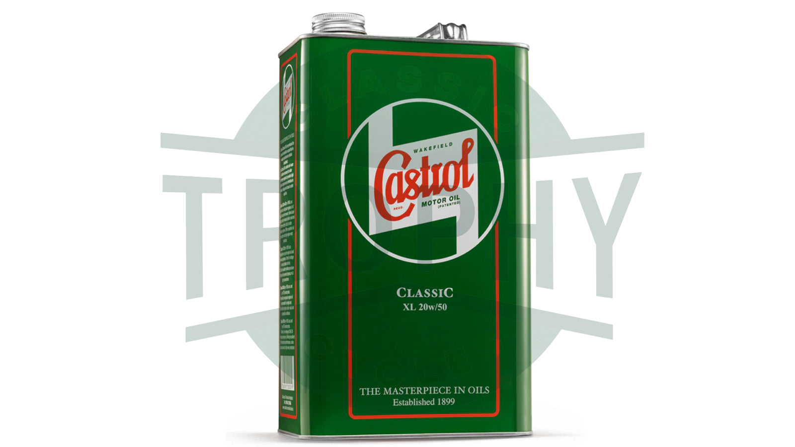 TCC-1925-5 - Castrol Classic XL 20w50 Motor Oil Triumph Norton BSA Etc. 5 Liter
