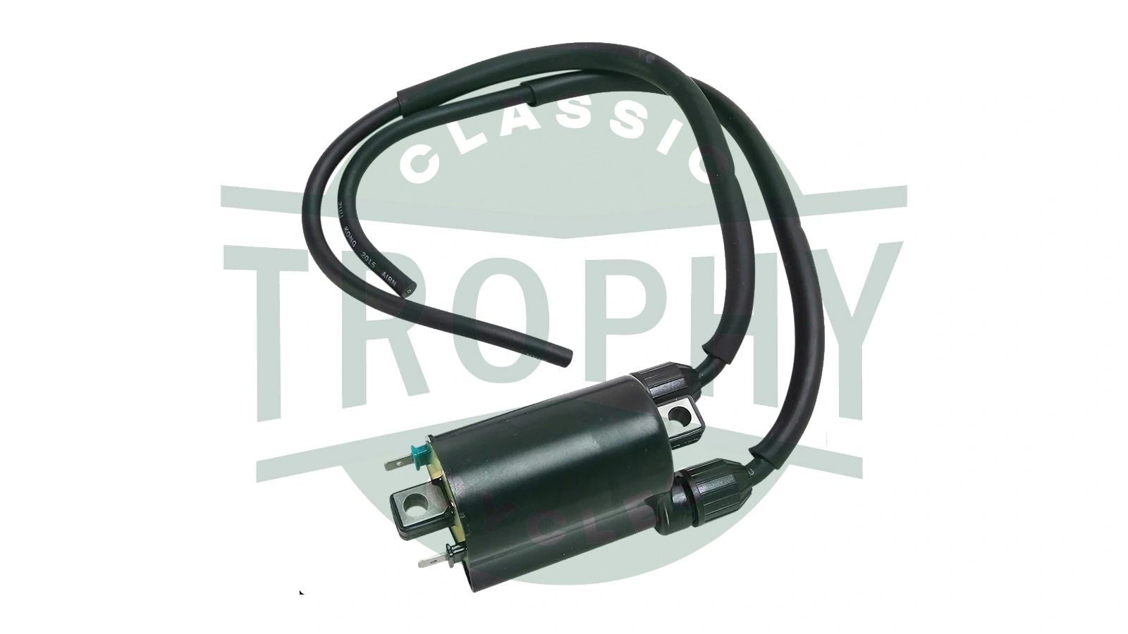 TCC-3586 T - Triumph Norton BSA Etc Emgo Dual Lead 12v Ignition Coil