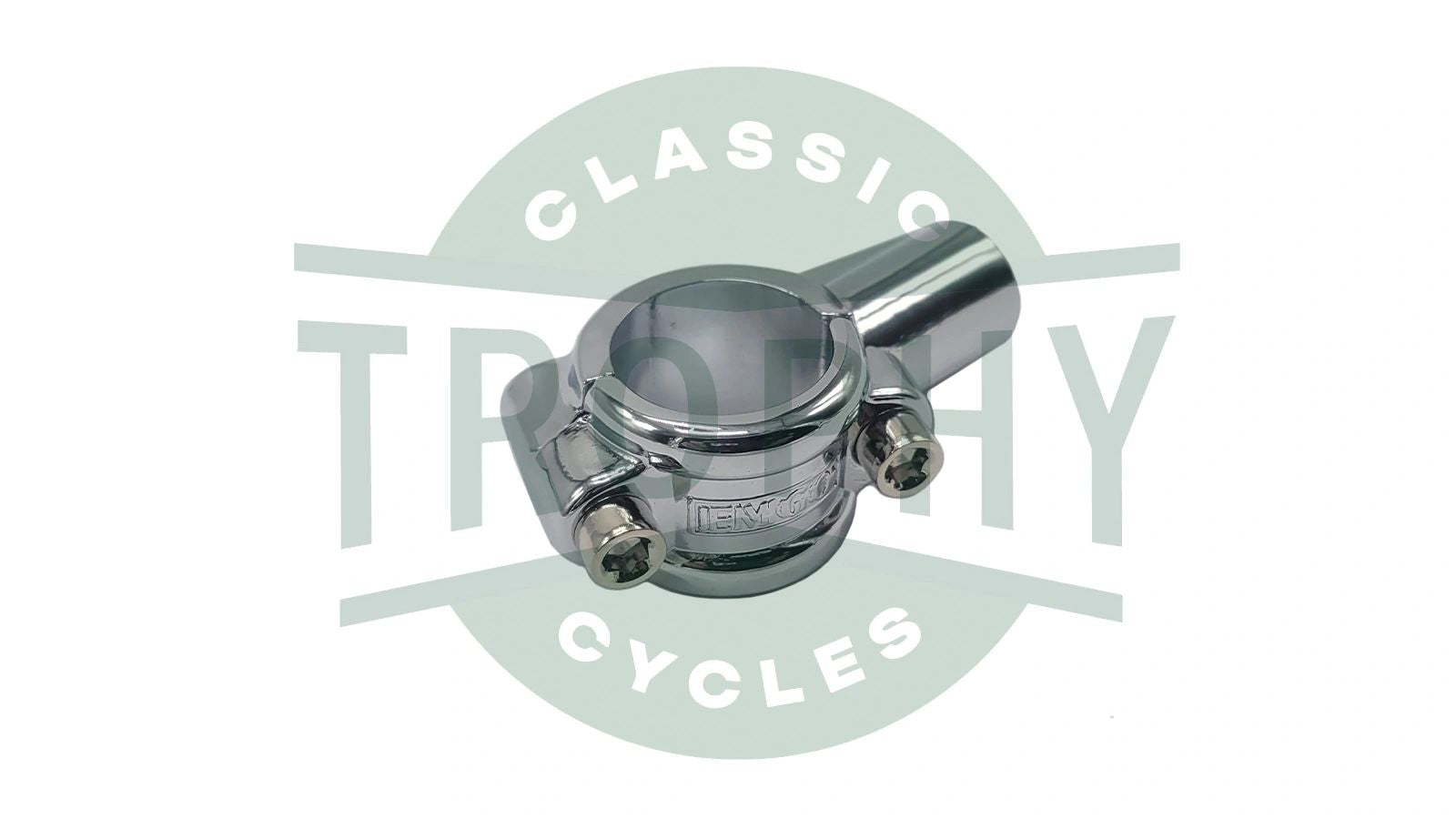 TCC-4158 - Triumph Norton BSA Honda etc. 7/8" Handlebar 10mm Mirror Bracket Perch Clamp
