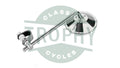 TCC-4159 C - Triumph Norton BSA Honda ETC. Clamp-on Round Mirror 10"