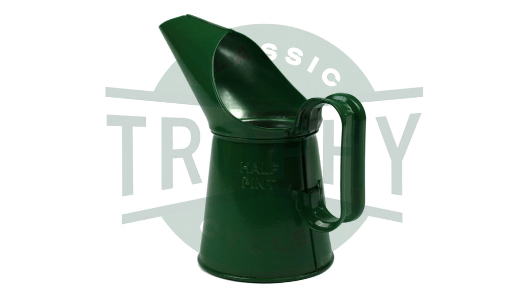 TCC-J100 - Castrol Classic 1/2 Pint Oil Pour Pouring Can Triumph Norton BSA