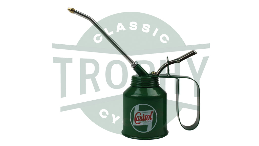 TCC-J130 - Castrol Classic 500ml 500cc Pump Oil Can Triumph Norton BSA