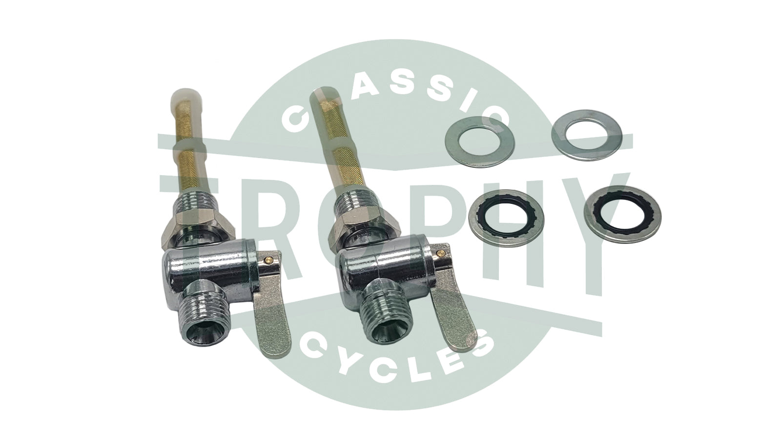 TCC-PETCOCK-KIT - Triumph BSA Norton Petcock w/ Sealing Washers Kit